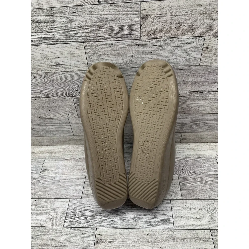 SAS Genuine Leather Loafer Shoes Hand-sewn Tan 8.5S‎